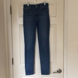 B(air) 7 for all Mankind Skinny Jean